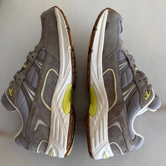 Vionic Taupe and Lemon Sneakers - Picture 7 of 9